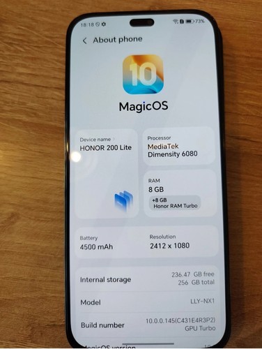 Honor 200 lite - lite, smartphone