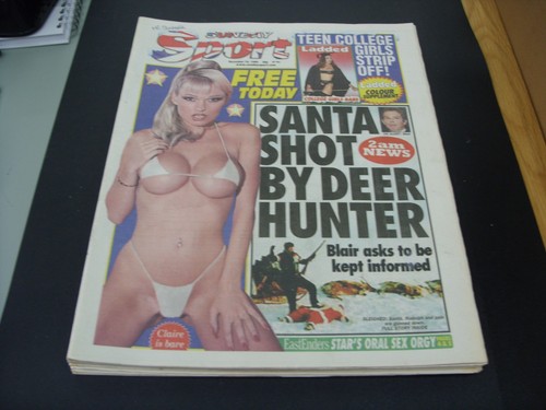Vintage sunday sport newspaper - sport,