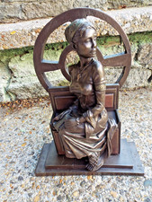 HEREDITIES Avalon Cold Cast Bronze Sculpture Ltd Ed LANCELOT'S LOST LOVE 94/2000