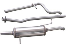 SCARICO SPORTIVO COMPLETO ACCIAIO GRUPPO N ø45 INOXCAR C2 VTS 1600 16V