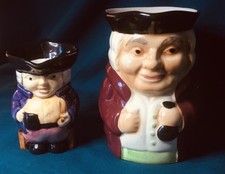 2  Toby Jug Mug and Pitcher -