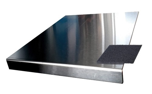 Stainless steel worktop - steel, saver