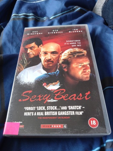Sexy beast vhs video rental - video, ex