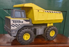 Large Tonka dump truck.  Metal