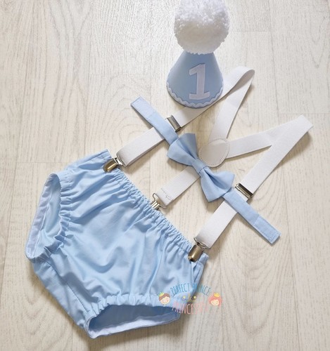 Blue and white baby - boys, 1st