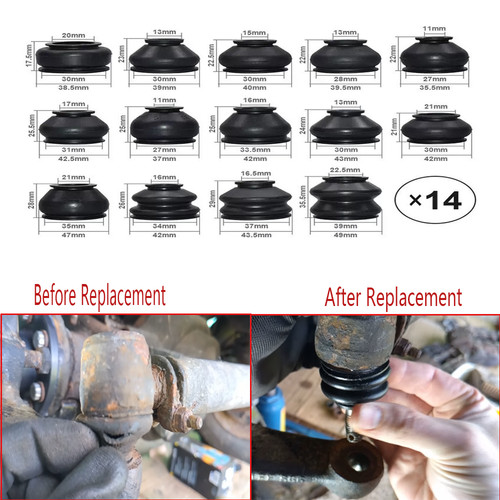 14x kit dust boot cover - 14x,
