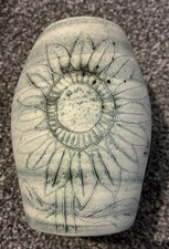 Carn Pottery Vase Sunflower Penzance Studio Pottery