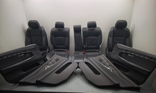 BMW 5 SERIES F07 GT INTERIOR ELECTRIC SEATS DOOR CARDS SET BLACK LEATHER