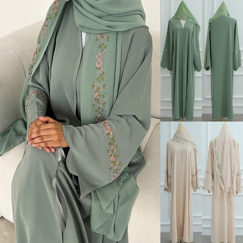 Dubai embroidered abaya muslim - embroidered,