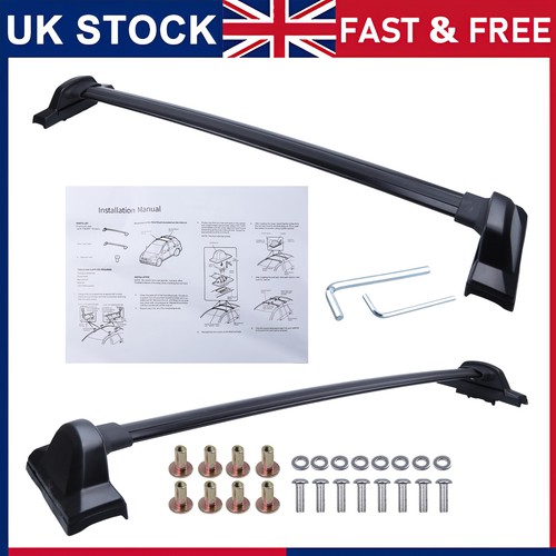 Black roof cross bars - black,