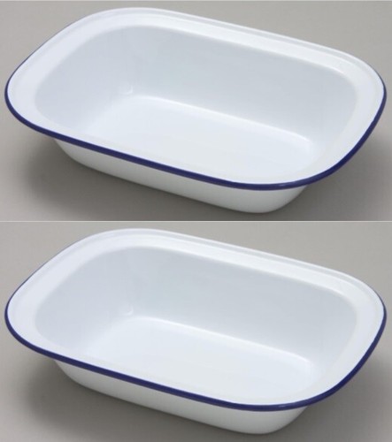 Falcon 22cm oblong - 2, enamel