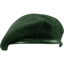 Army Beret Military Cadet Combat Air Force Navy Leather Binding Hat Combat 