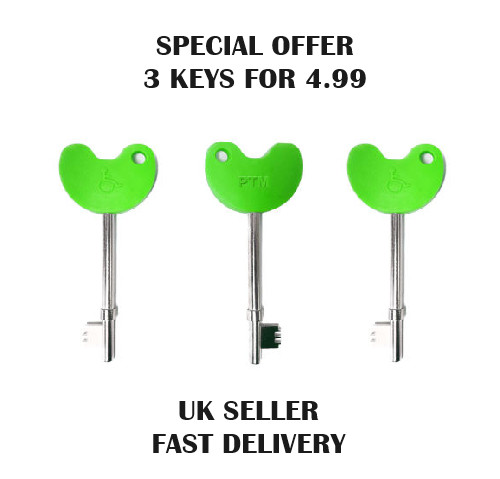 Green nks radar key - 3,