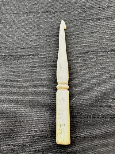 Antique hand carved bone - hand,