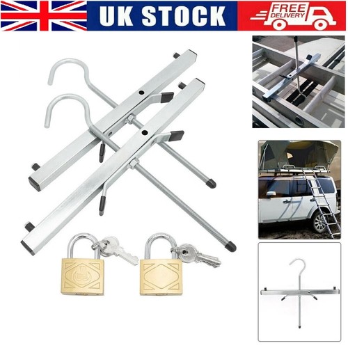 2pcs roof rack ladder clamps - roof,