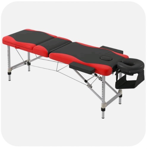 Red colour portable massage - red, colour.