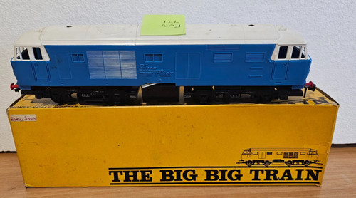 The big train - train, blue