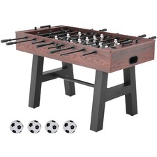 55 inch Foosball Soccer Game Table Standard Size Foosball Table for Home