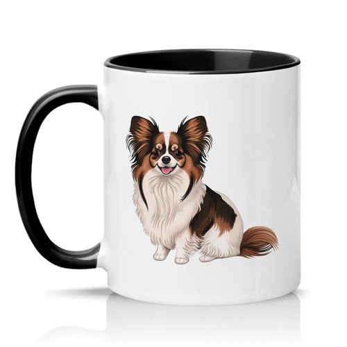 Papillon dog illustration for - dog,