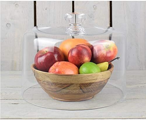 Large display glass cake - large,