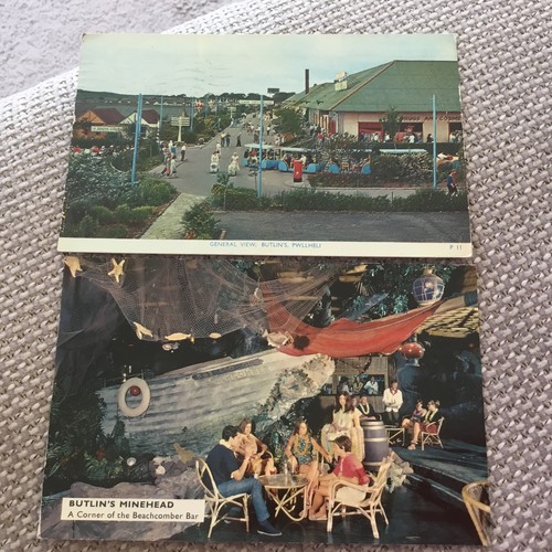 Butlins postcards pwllheli - butlins,