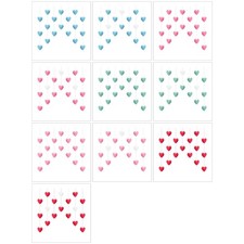 Attractive Door Hanging Decoration Pink Heart String Pendant Curtain Partition