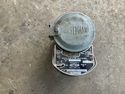 Vintage horstmann time switch - horstmann,