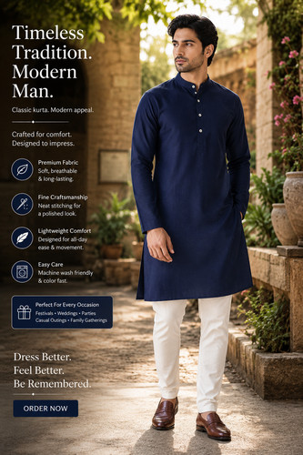 Men premium long navy - men’s,
