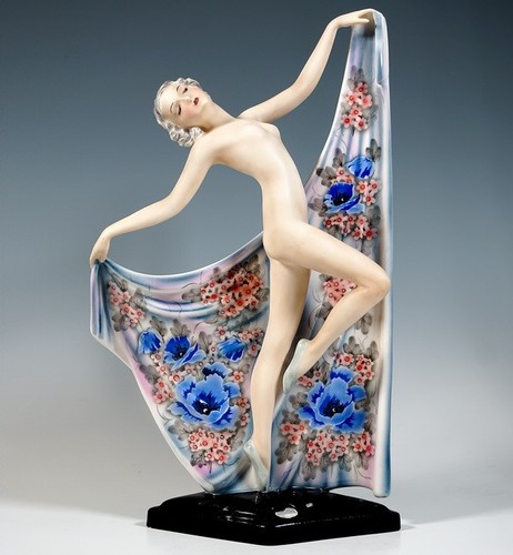 Goldscheider art deco - goldscheider,