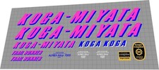 1992 KOGA MIYATA TRAIL RUNNER DECAL SET