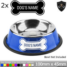 2x Personalised Dog Pet Puppy