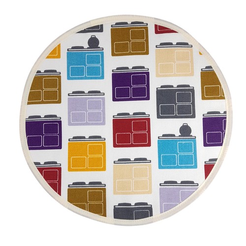 Hob cover oven mitt double - hob,