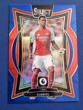 Gabriel Magalhaes Blue SP - Arsenal/Brazil - 2024-25 Panini Select PL