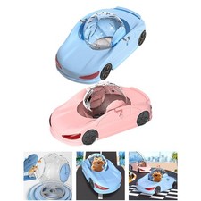 Pet Toy Car Transparent Ball Hamster Exercise Wheel for Rat Ferret Gerbil