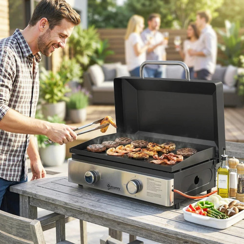 Outsunny tabletop grill - tabletop,