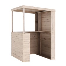 7ft x 5ft Wooden Garden Bar