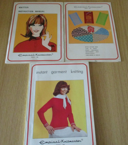Knitmaster 326 books - 3,