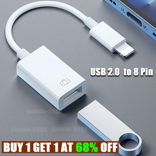 Usb otg female 8in1 ios - usb, to