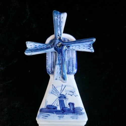 Vintage handpainted delft blue - delft,