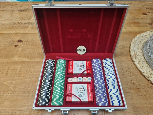 Poker chip set - poker, piece)