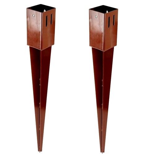 Fence post spike support - fence,