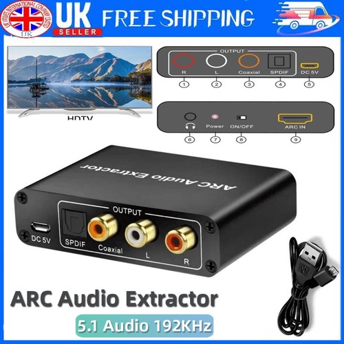 Hdmi arc audio extractor - hdmi,