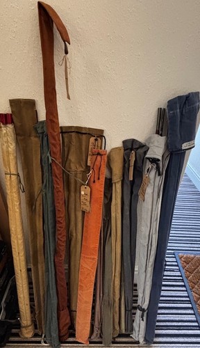 Vintage job lot fishing - job,