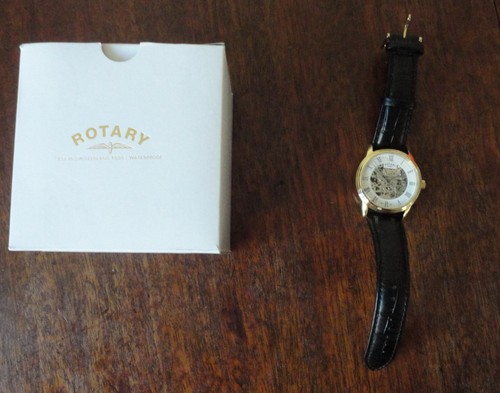 Men rotary watch skeleton - watch, ~