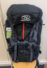 HIGHLANDER 65L RUCKSACK BLACK