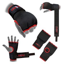 Boxing Hand Wrap Black Padded