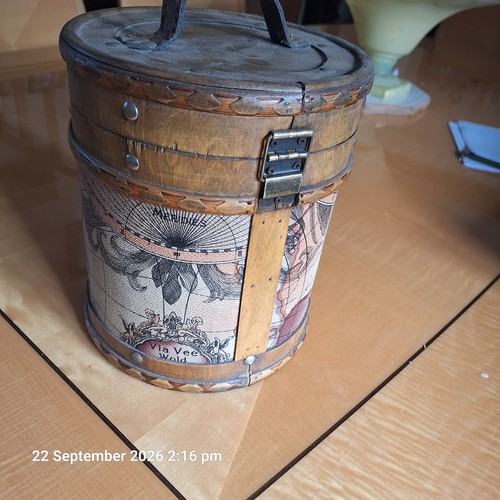 Vintage antique wooden storage - antique,