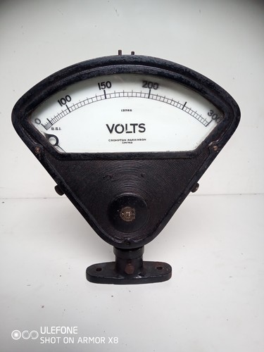 Vintage volt meter - volt,
