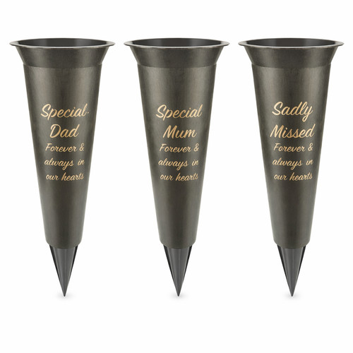 Grave vase spike funeral - vase,