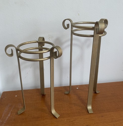 Pair gold tone wrought - of,